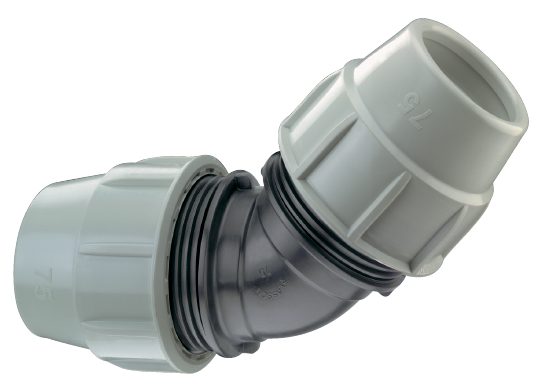 Plasson CF koljeno  45° 90-90 L7