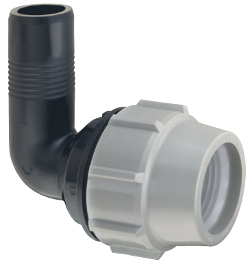 Plasson CF koljeno - adaptor D 50-50/90