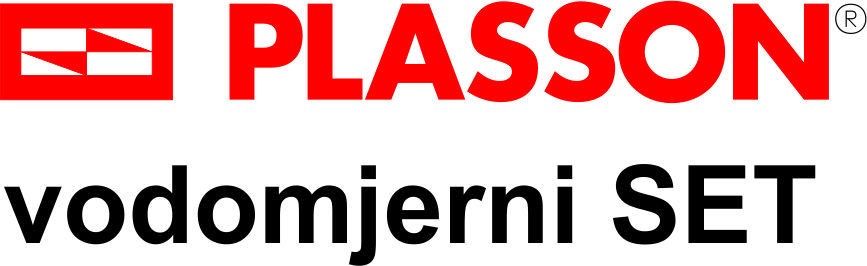 Plasson vodomjerna garnitura dn 25 S1/KV 