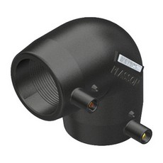 Plasson el.koljeno 90°PE100 SDR11 D75