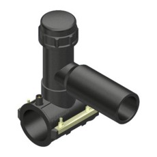 Plasson el. sedlo s nožem  SDR11  63-63